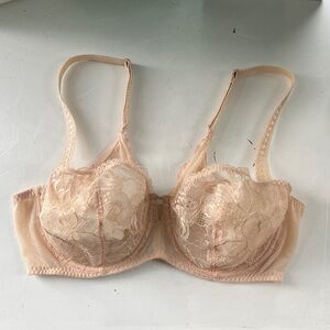 Simone Perele Promesse petal lace demi bra, 34E UK/34F US
